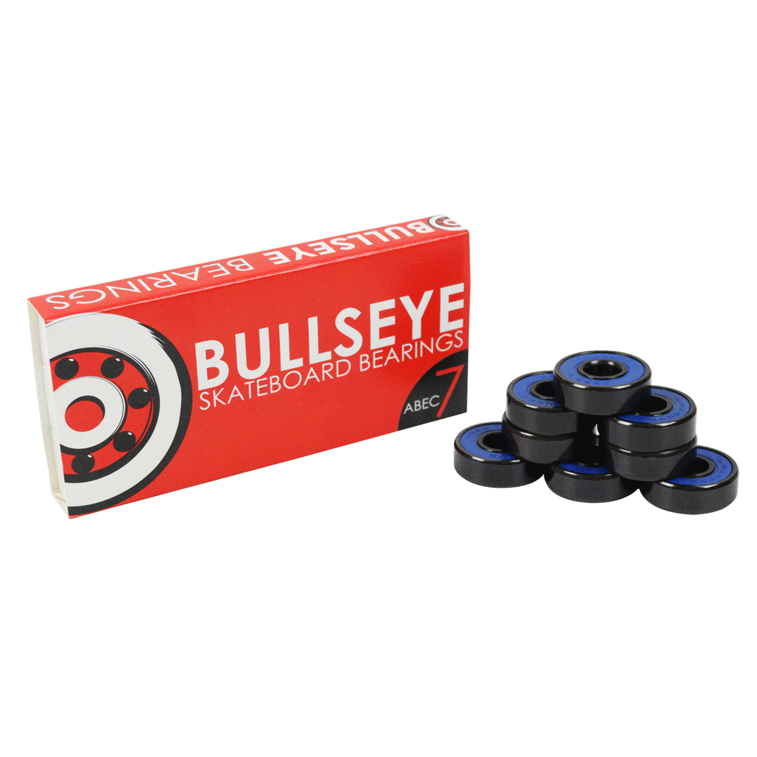 Bullseye ABEC 7 Skateboard & Longboard Bearings